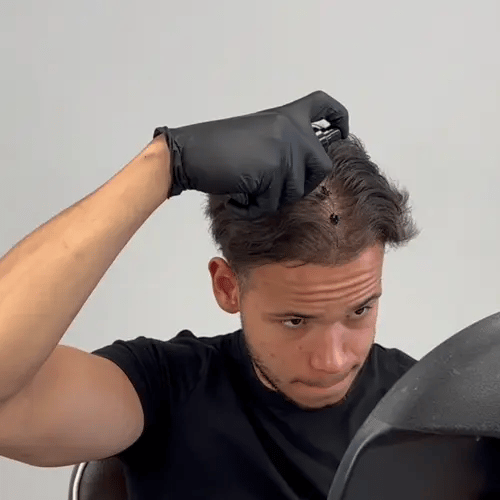 Estayla gebruiker met haar voller product